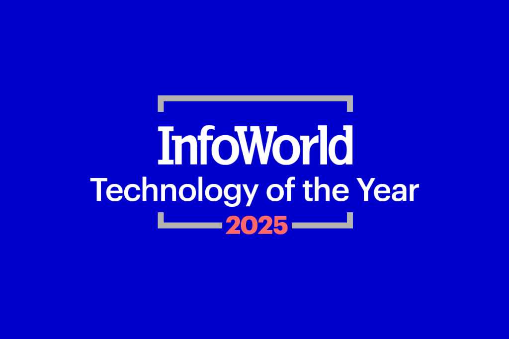 InfoWorld Technology of the Year Awards logo 2025