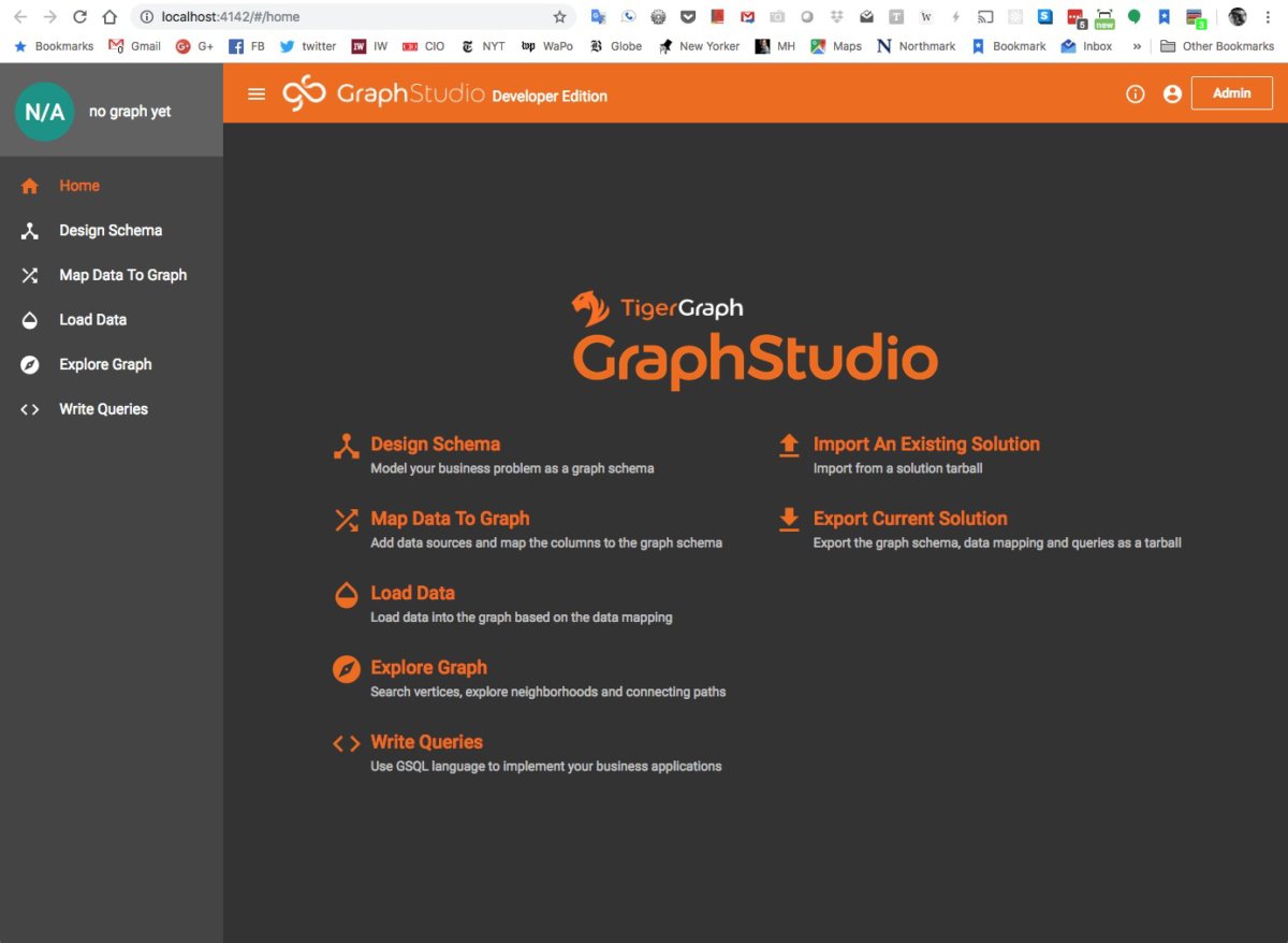 tigergraph graphstudio home