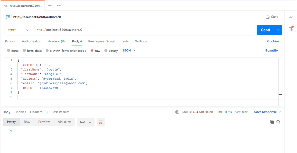 route constraint 404 Not Found